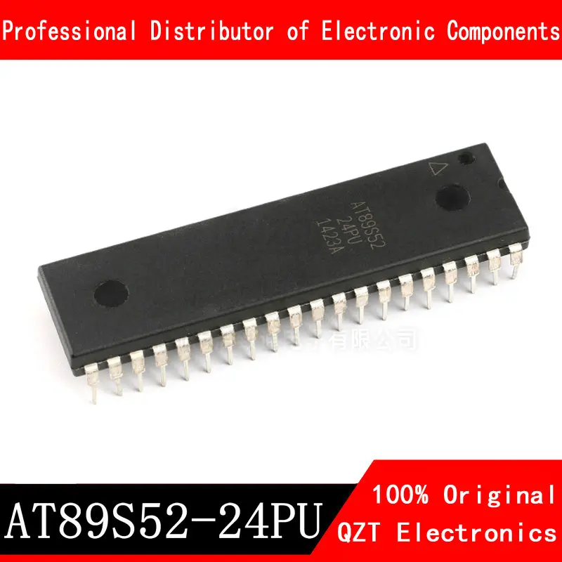 5 sztuk/partia nowy oryginał AT89S52-24PU AT89S52-24PI AT89S52 DIP-40 w magazynie