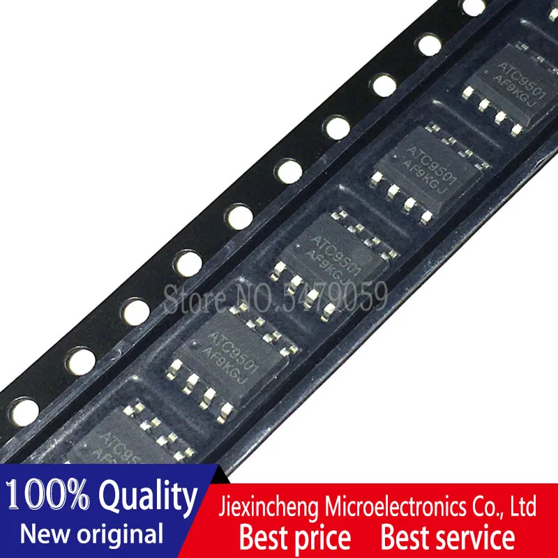 10 قطعة AT24C64N-10SI-2.7 24C64N AT93C46-10SU-2.7 93C46 AT93C56-10SI-2.7 93C56 ATC9501 BA10358F 10358 SOP8 جديد الأصلي