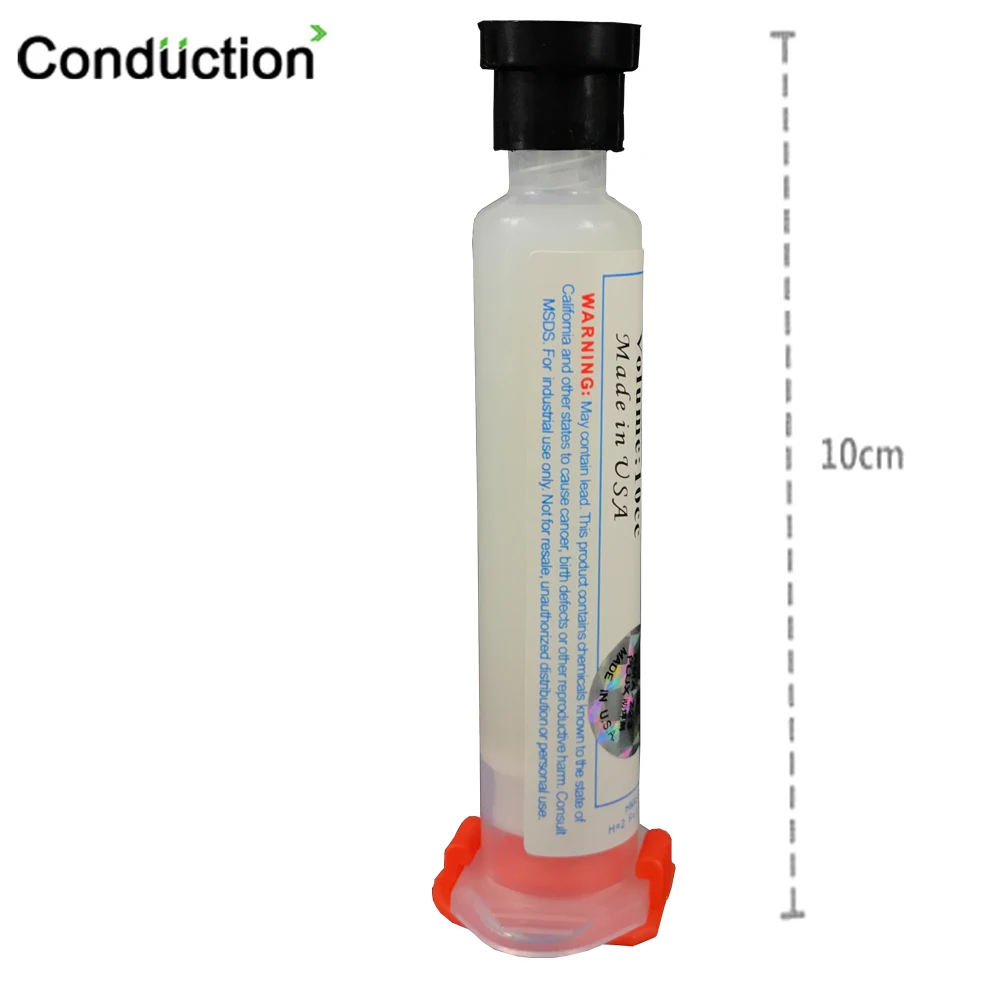 Imagem -05 - Fluxo de Pasta de Solda sem Limpeza Rma223-uv Fluxo de Soldagem para Solda de Telefone Móvel Bga Smd Pga Pcb Óleo de Reparo