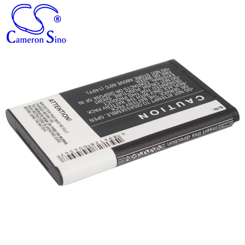 بطارية CameronSino لهاتف Nokia Asha 230 DualSim RM-986 1280 N-Gage 3120 C1 C1-01 تناسب بطارية ماسح الباركود Nokia BL-5C BL-5CA