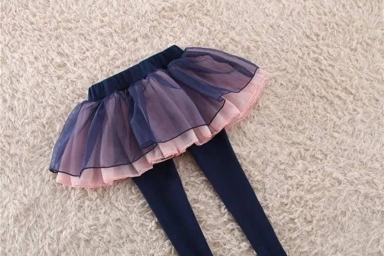 Fall Clothes For Kids Leggings Girl Spring Autumn 2-14y Junior Girl Pants Skirts Children Skinny Trousers Princess Pencil Pants