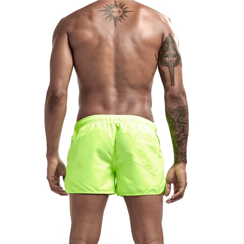 Pantalones cortos deportivos de secado rápido para hombre, Shorts estampados para nadar, surfear, playa, gimnasio, Fitness informal, Verano