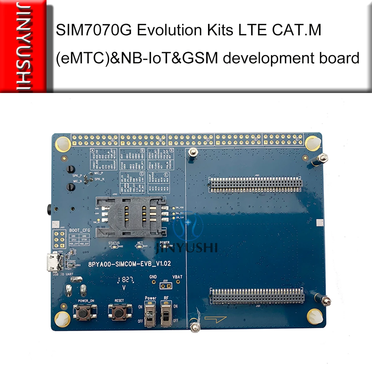 Imagem -06 - Simcom Sim7070g Sim7070 Multi-banda Cat-m e Nb-iot Evolution Kit te Kit ca T.m Emtc & Nb-iot & Gsm Placa de Desenvolvimento Evb