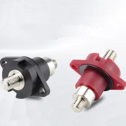 Through Wall Connection Terminals Lead Terminal 200A Through Type High Current Pure Copper Terminal