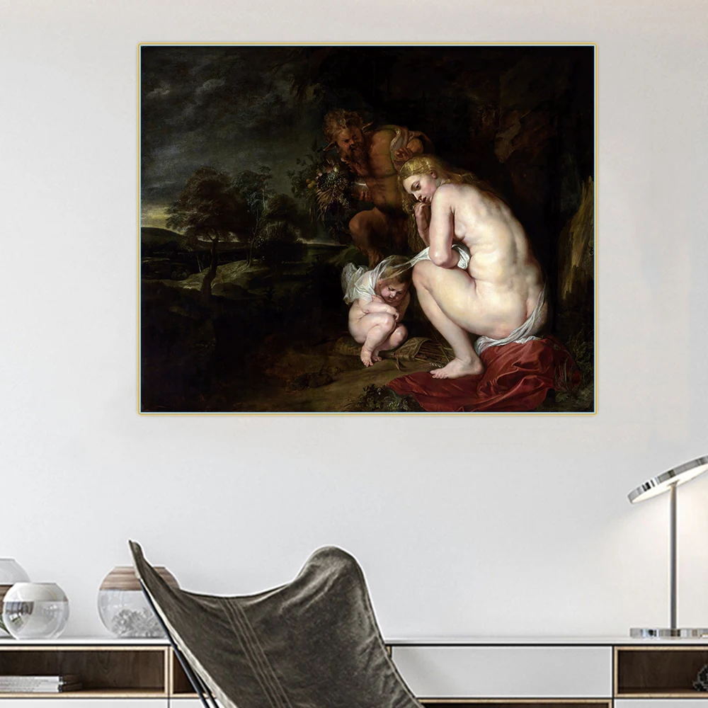 

Peter Paul Rubens " Venus Frigida " Canvas Oil Painting Picture Aesthetic Print Poster Interior Decor Home Bedroom Decoration