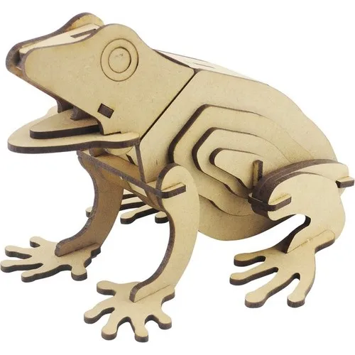 

3D Exhibition Wood Frog Model 38 Piece