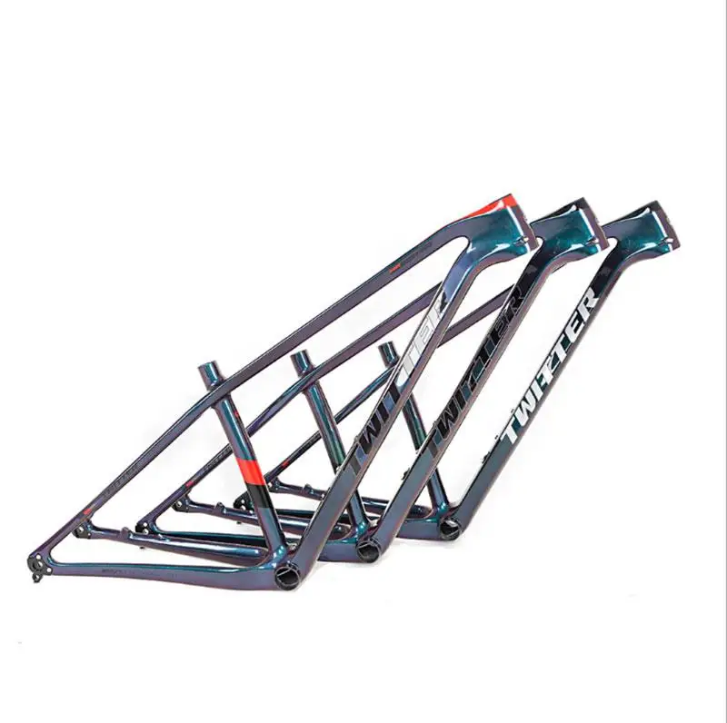 MTB Carbon Frame, TWITTER Warriorpro, 29er Thru Axle Boost, 12x148mm Disc Brake, 29x2.2 Ultralight,Frameset,XC AM,DPD to UK/EU