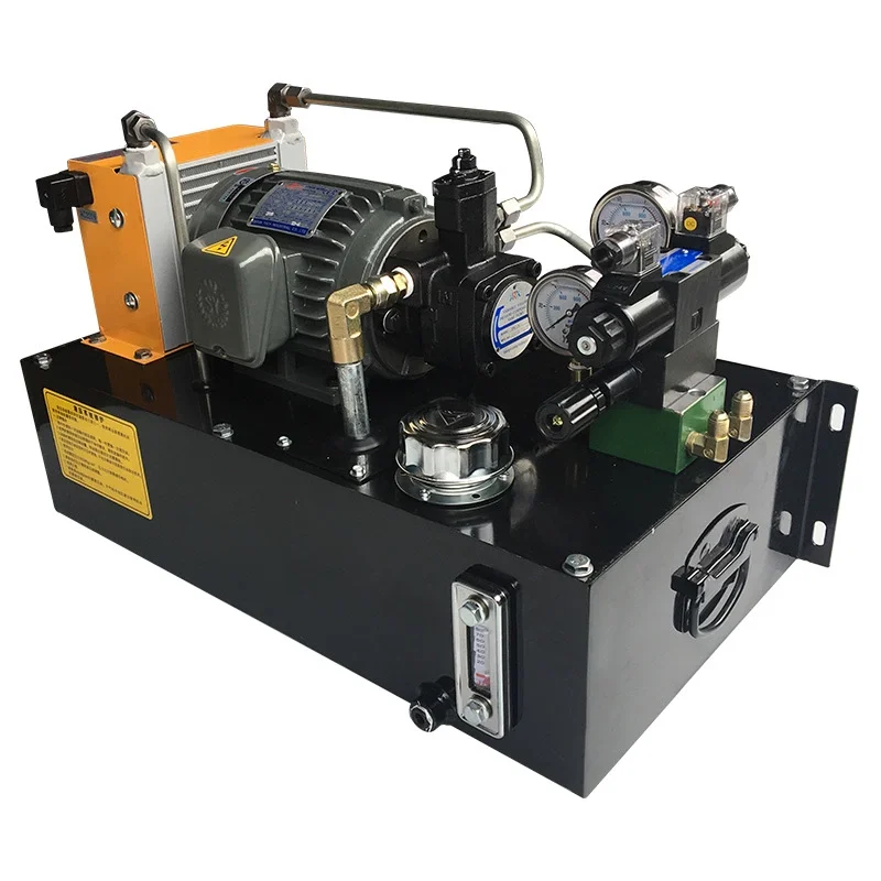 

CNC lathe hydraulic system Small hydraulic system Hydraulic station With air cooling device