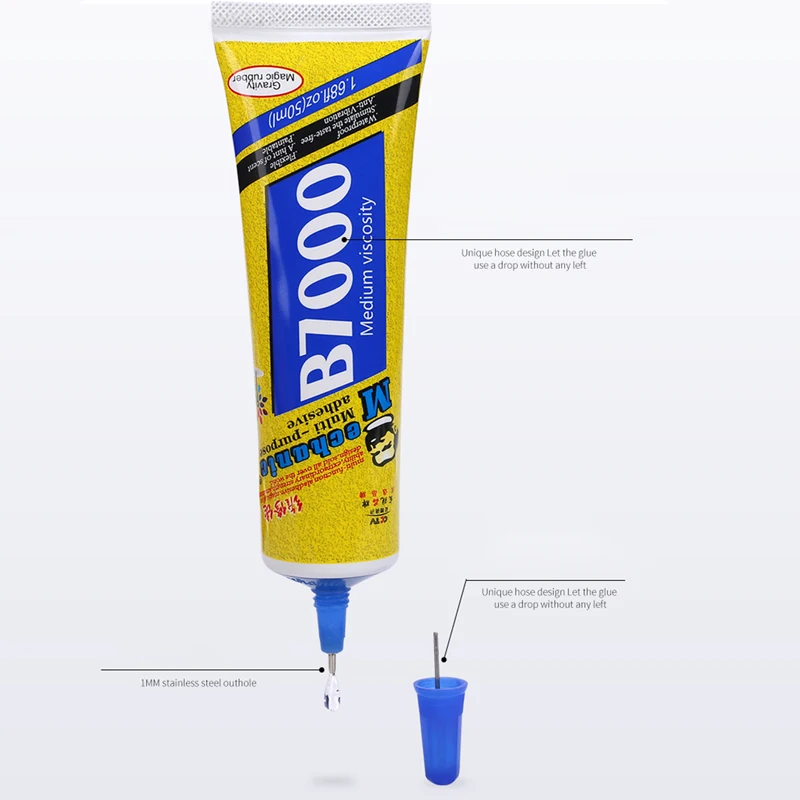 MECHANIC B7000 15/50ML Liquid Adhesive Mobile Phone Repair Adhesive Mobile Phone LCD Display Frame Sticky Glue Adhesive