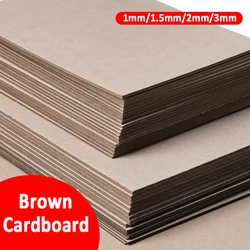 A4 A3 Gray Thicked Kraft Paper DIY Handmake Card Making Craft Paper Thick Paperboard Grey Cardboard 3MM Chipboard Backing Board