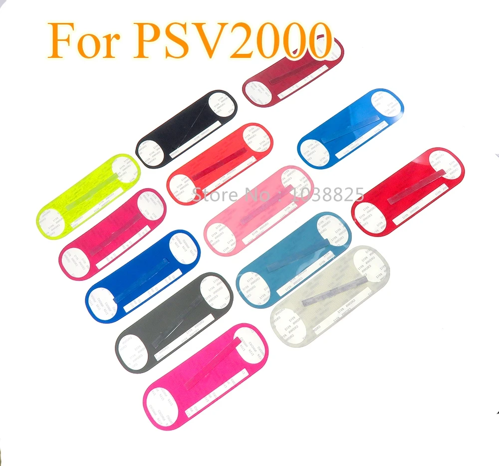 

10sets For PSV2000 Game Console Sticker Back Sticker housing shell cover faceplate label for psvita2000