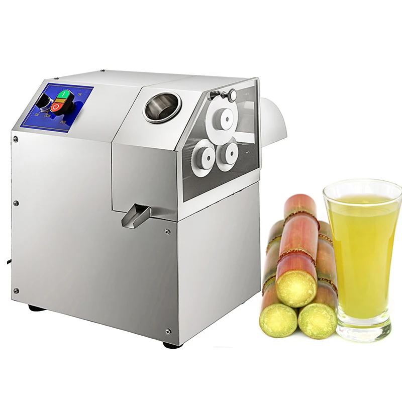 

Commercial horizontal sugarcane squeezer XJT-GZ3 large three-stick electric desktop sugarcane juicer 250kg/H