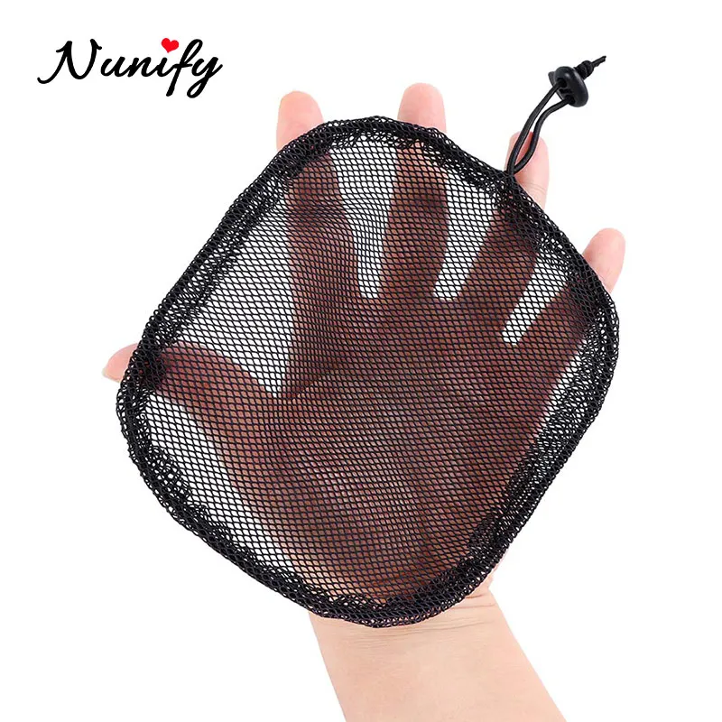 Nunify 1-5Pcs/Lot High Quality Hair Net For Make Ponytail Beautiful Woman Hair Tool Ponytail Afro Bun Wig Caps Hairnets