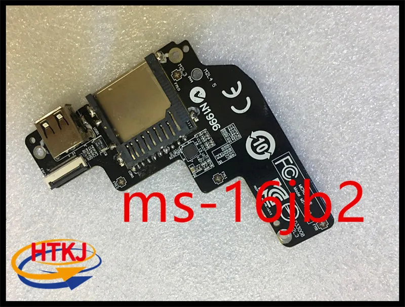 

MS-16JB2 USB IO Board For MSI GE62VR GE72VR GP62VR GP72VR PE70VR PE60VR GL72VR GL62VR Switch board WITH CABLE