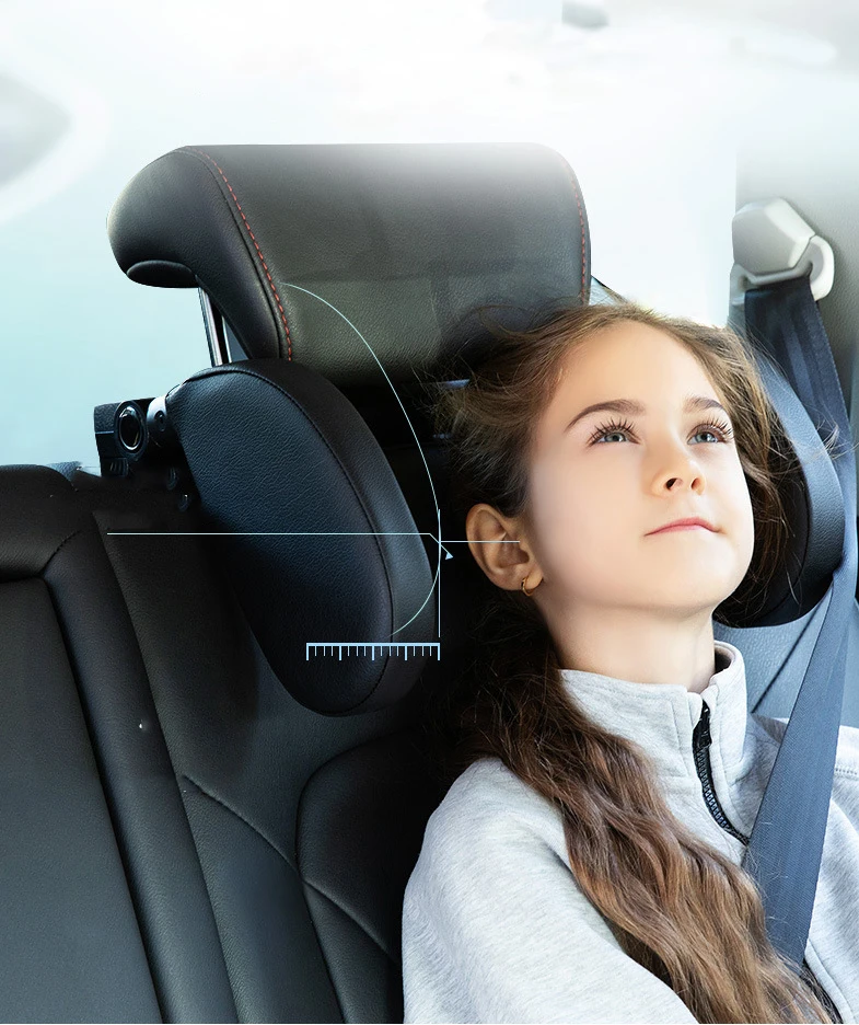 Car Seat Headrest Pillow Travel Rest sleeping headrest Support Solution car accessories interior u shaped pillow car For Kids
