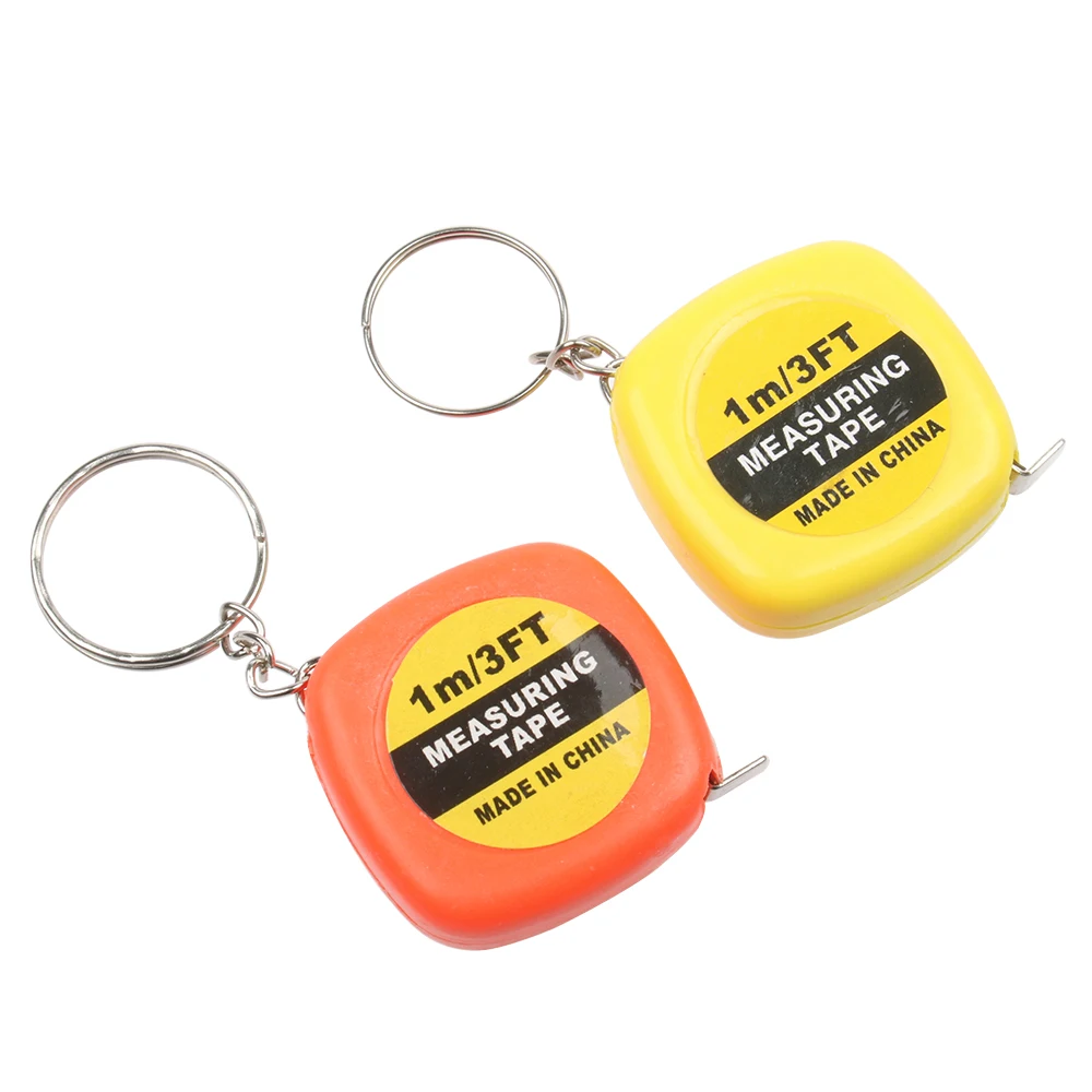 2 pz/lotto righello retrattile misura di nastro 1m/3ft panno per cucire metrico strumento su misura