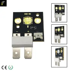CBT90 CST SSD-90 60W Stage Spot Light LED Emitter Source Ultra-bright DIY Projector Light 9 Chip LED 60w with 60/90 Degree Len