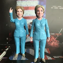 4inch 12cm high quality hilary clinton Action figure joint Dolls arms can work