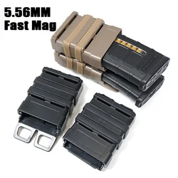 Tactical M4 5.56 FastMag Molle Pouch Fast Mag Holder Rifle Pistol Magazine Dump Pouch Hunting Accessories