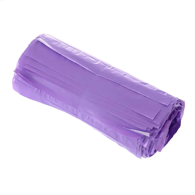 100 pçs roxo correio mailer sacos embalagem poli pacote de plástico auto-adesivo mailing saco expresso envelope bolsa postal mailing