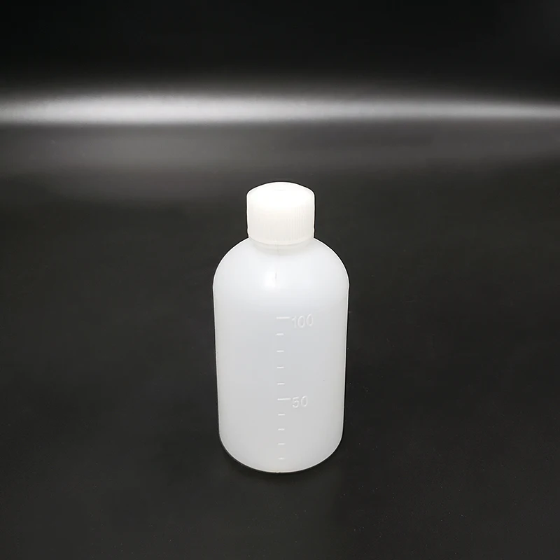 5Pcs Plastic Smalle Mond Reagensfles, 50Ml/100Ml/250Ml/500Ml/1000Ml, Plastic Fles, plastic Sampling Fles