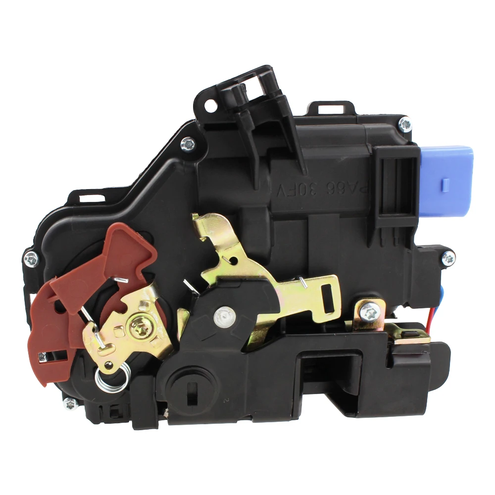 Left Rear Door Lock Actuator Central Mechanism 3D4839015A 7L0839015D for VW Touran Caddy Jetta Golf 5 V Seat Toledo Skoda 7 Pin