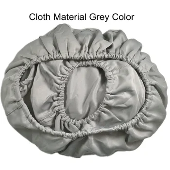 Dental chair cover cloth material dentist chair protector seat washable gray color 4pcs/set