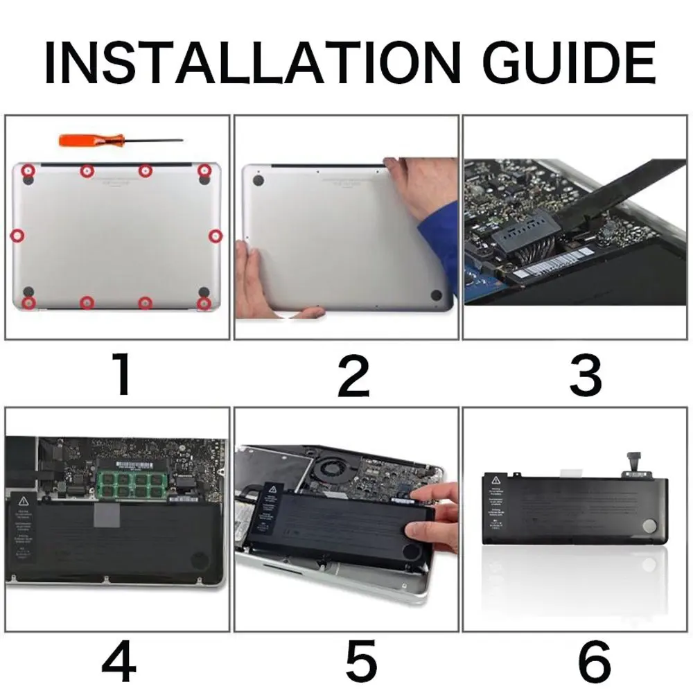 A1322 Akku für Apple MacBook Pro 13 "a1278 Mitte 2009/2010/2011/2012