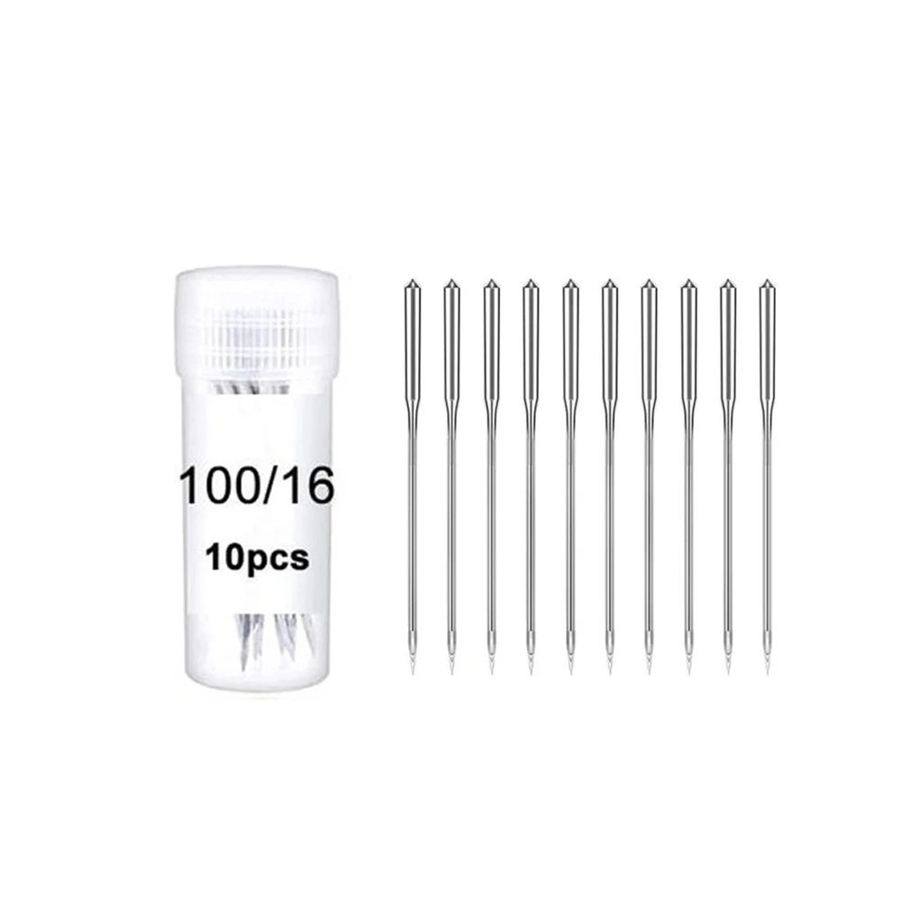 10 Count Home Sewing Machine For Singer  Brother Janome Varmax  Needles Sizes HAX1 75/11  80/12 90/14 100/16 110/18 Sewing Tool