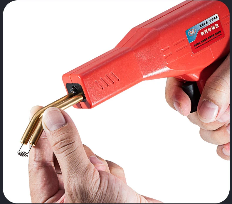 220V Car Bumper Plastic Welding Gun Plastic Repairing Machine Welding Nail Repair Hot Stapler Machine Plastic Welding Tools