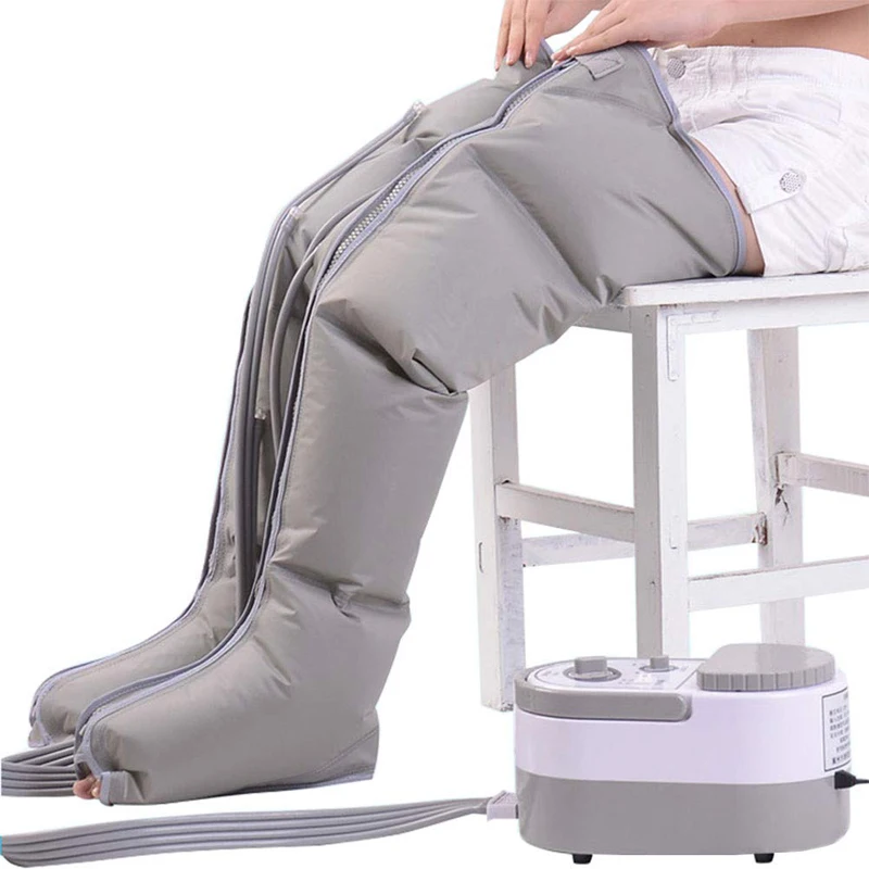 Air Compression With 4 Chambers Leg Arm Waist Vibration Massager Pump Wrap For Masaage Relax And Promote Blood Circulation