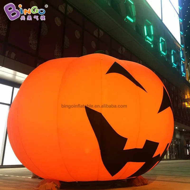 

Free Shipping 4x3.2mH Inflatable Pumpkin Halloween Decoration / Balloon for Halloween Party Toys / Inflatable Cartoon Toy