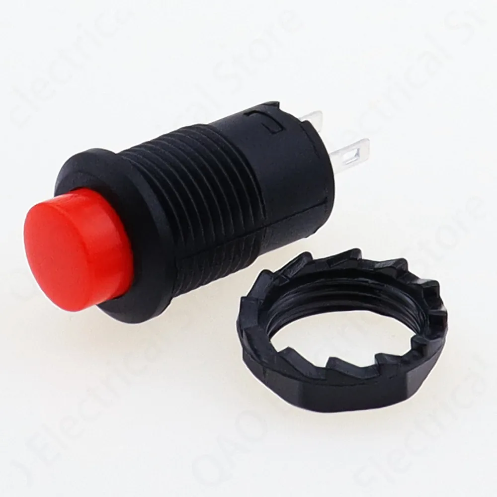 10pcs DS-228 On / off latching or Momentary push button Switches  locking car dashboard dash boat 12V DS-428