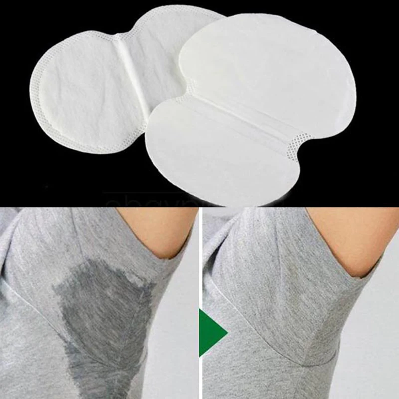 20pcs Disposable Armpits Sweat Pads Summer Anti Sweat Stickers Deodorant Deodorant Women Underarm Gasket Absorbing Pads TSLM2