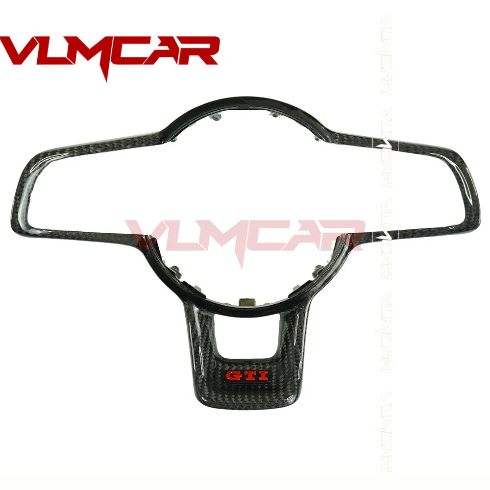 Private Custom Carbon Fiber Steering Wheel/Trim For Golf Mk7 Gti/R /GTD/GTS