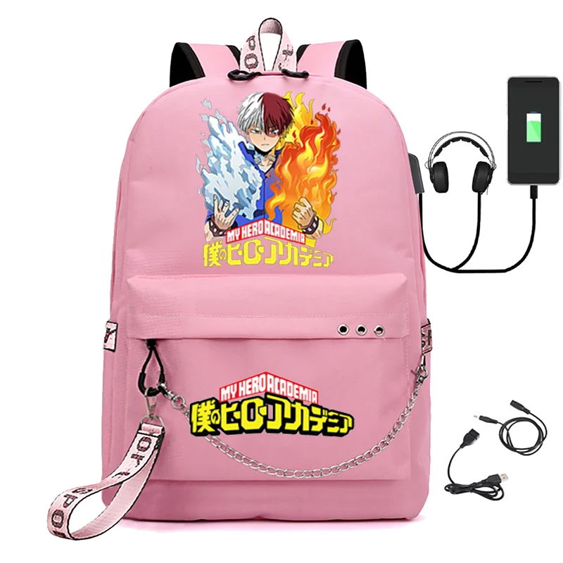 

girl school backpack anime my hero academia japan harajuku school bag girl backpack