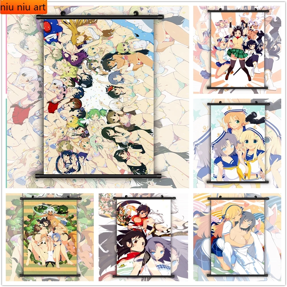 Diamond Painting Senran Kagura Asuka Yumi Anime Manga Cross Stitch Kits Home Decoration Diy Christmas