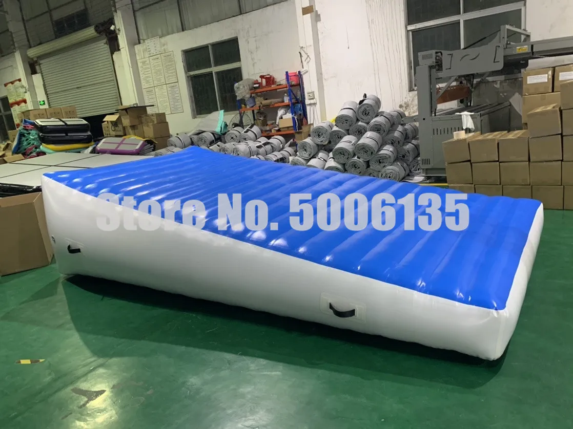 

Inflatable Gymnastics Air Ramp, AIR Incline Mat, Gym / Gymnastics Tumbling Air Track Mat for Fitness Exercise Training