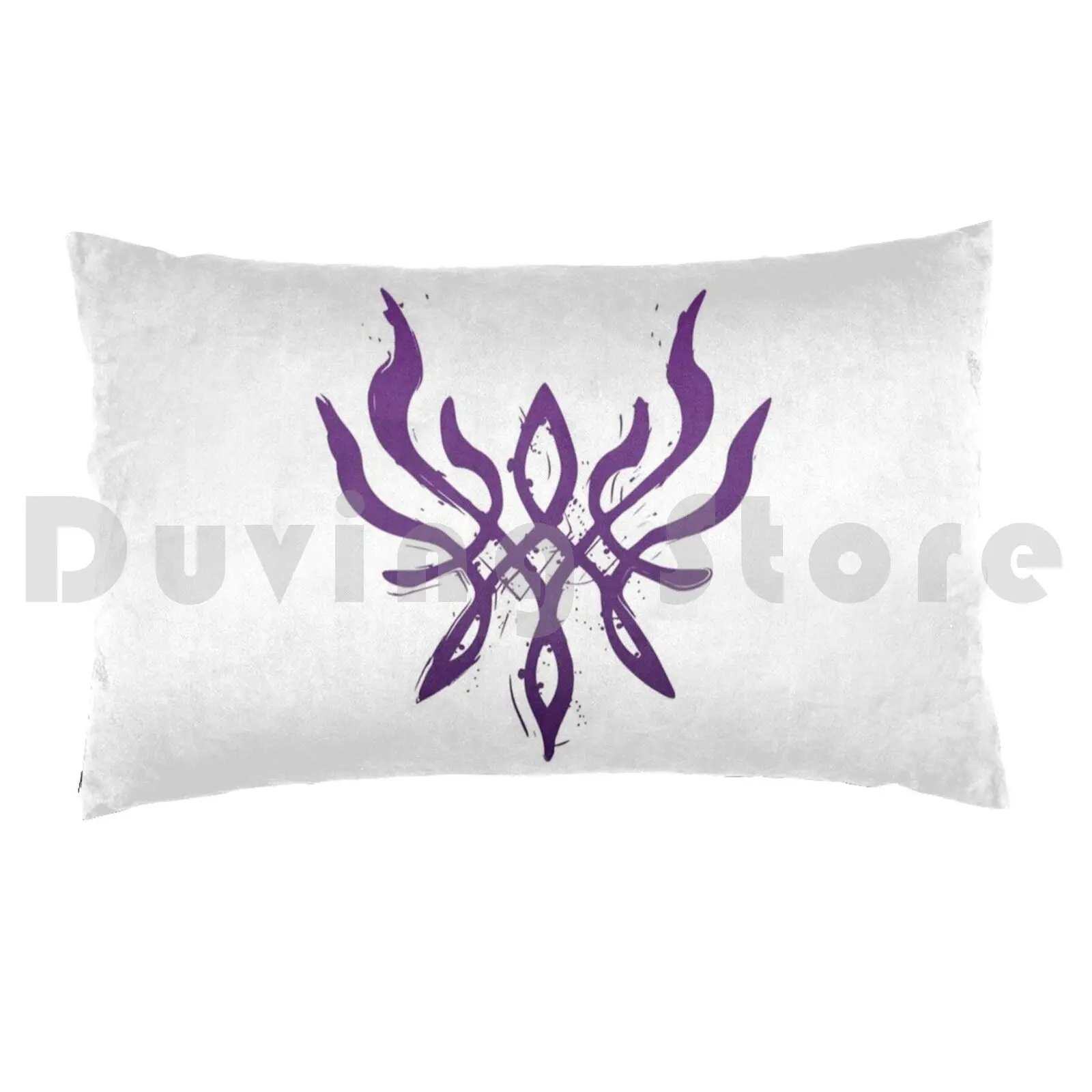 Fire Emblem ? Three Houses-Byleth  Crest Of Flames ( Blazing Version ) [ Colored ] Pillow case