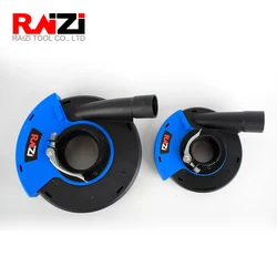 Raizi 125/180 mm Angle Grinder Dust Shroud For Concrete Stone Dust Collection Universal Surface Grinding Dust Shroud