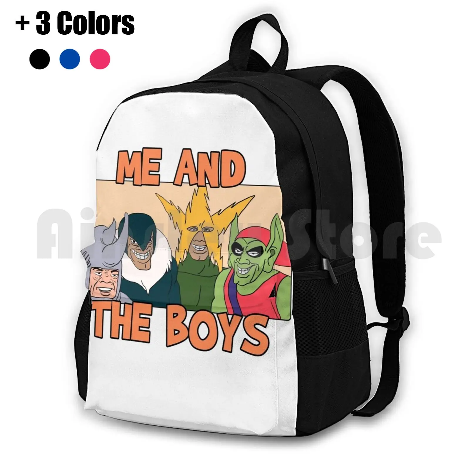 Me And The Boys Meme Outdoor Hiking Backpack Waterproof Camping Travel Me And The Boys Meme The Boys Me And The Boys 12 Year