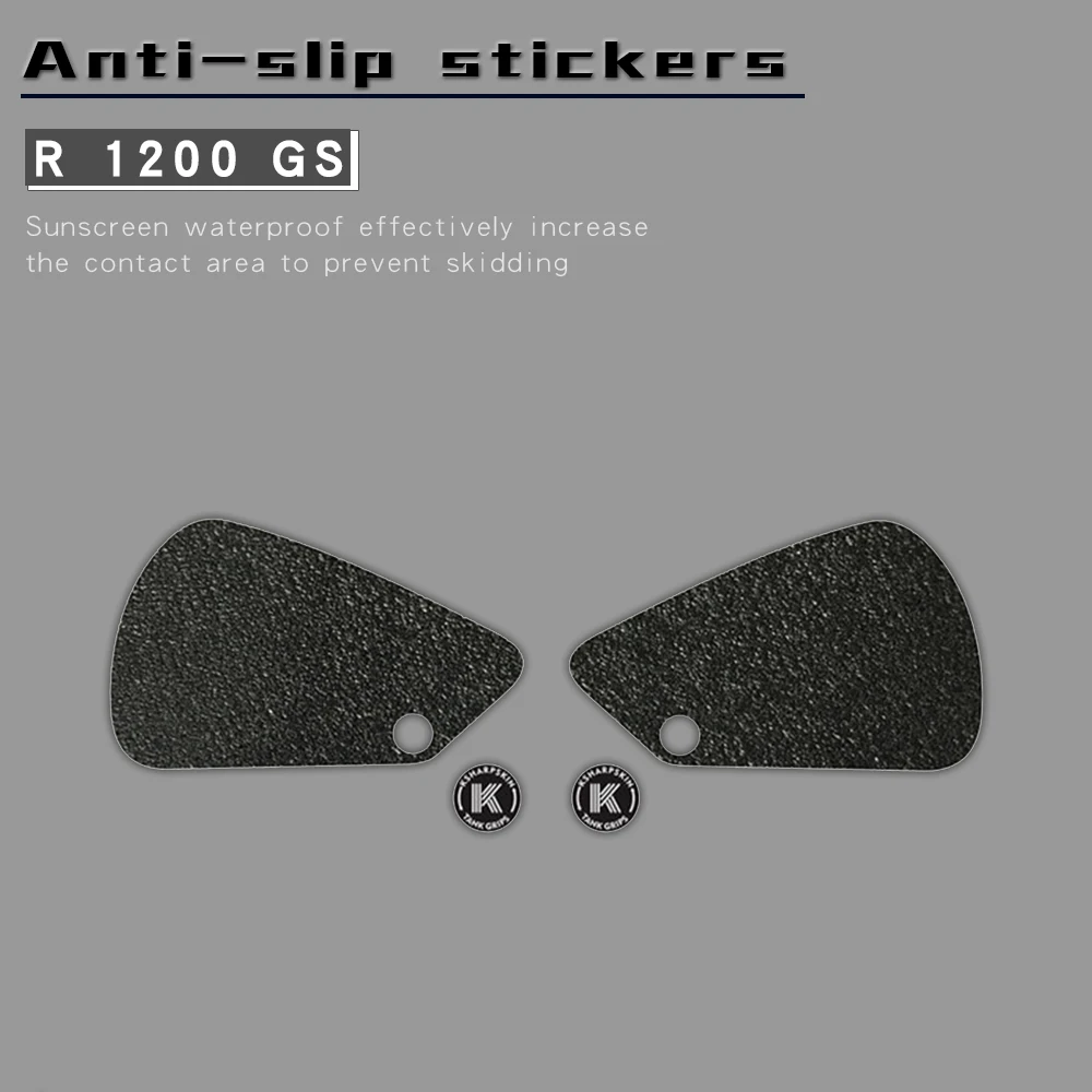 

Motorcycle fuel tank protection stickers traction pad side anti-skid decals for BMW 17-18 R1200GS r 1200gs r1200 gs