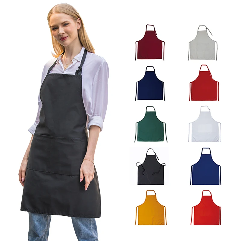 KEFEI New Unisex adjustable BIB Beige Apron sexy Artist cotton apron for kitchen waxed canvas tool apron pinafore