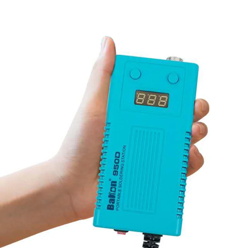 Bakon 950D Soldering Iron Portable Electric Iron Anti-Static BGA Solder Station Welding Tool With T13 Lead Free Tips