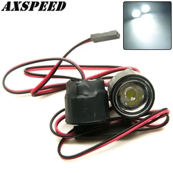 AXSPEED RC Car LED Light 1W/3W Night Navigation Searchlight High Bright Signal Headlight Flashing Lamp for 1:10 RC Mode Car Part