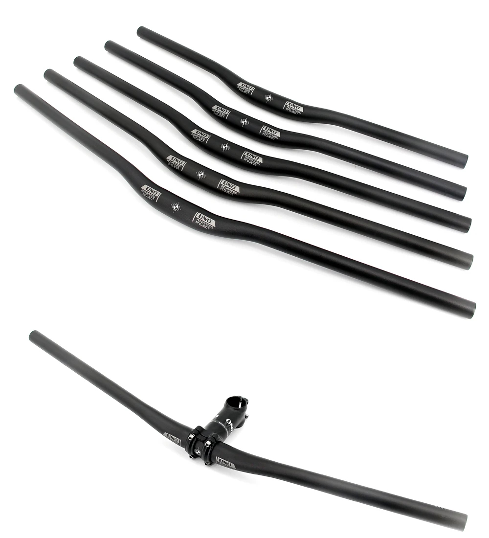 Bicycle Handlebar Aluminum Alloy MTB Handlebar Road Mountain Bike Handlebar Riser Bar 640/680/720/760/800*31.8mm Bike Parts