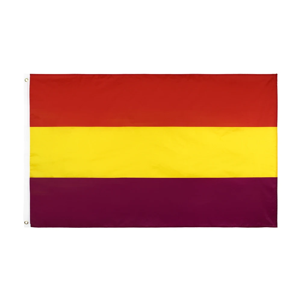 90*150cm Second Spanish republic Flag of spain empire