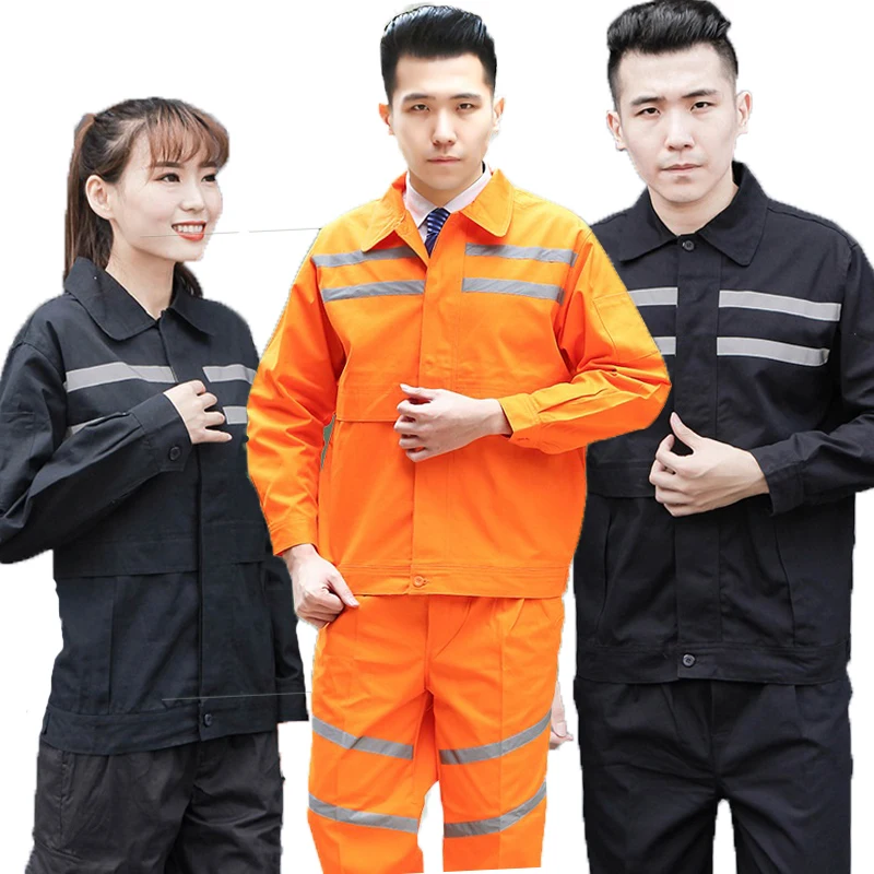 

Working Clothing Men Workwear Jacket Pants Cotton Repairman Auto Mechanics Welding Engineer Supervision Coal Miner Work Clothes