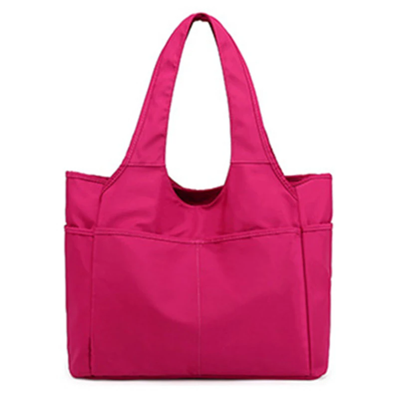 

Women's Bag Shoulder Large Red Natural Leather Nylon Beach Evening Mini Shopper Handbags Bag New 2021