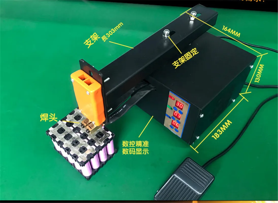 Battery Spot Welder 3KW High Power 18650 Spot Welding Machine Lithium Batteries Pack Nickel Strip Welding Precision Pulse Welder